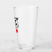 Schattige baby panda glas (Links)