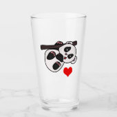 Schattige baby panda glas (Voorkant)