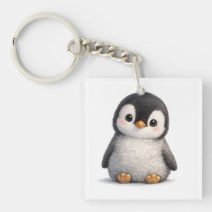 Schattige Baby Pinguïn – Zachte & Aandoenlijke Ont Sleutelhanger