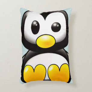 Schattige Baby pinguïnkussen Accent Kussen