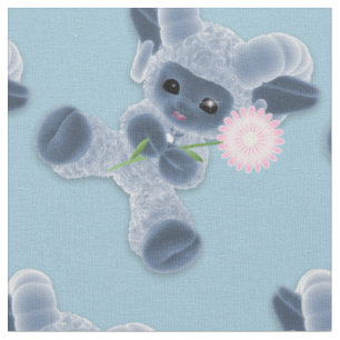 Schattige Baby Pluche Speelgoed Ram Country Blue Stof
