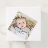 Schattige baby shower dank u bedankjes labels (In situ)