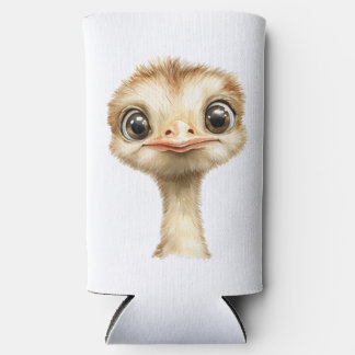 Schattige Baby Struisvogel Whimsische Safari Kinde