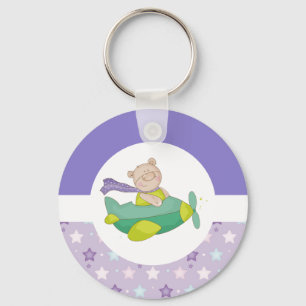 Schattige Baby Teddy Bear Sleutelhanger