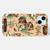 Schattige  Baby Tijgerpatroon Case-Mate iPhone Case (Achterkant (horizontaal))