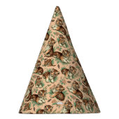 Schattige  Baby Tijgerpatroon Feesthoedjes (Rechts)