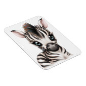 Schattige Baby Zebra Magneet (Rechterzijde)