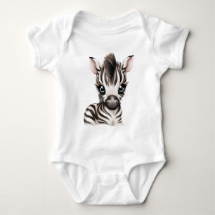 Schattige Baby Zebra Romper