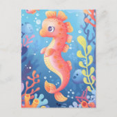 Schattige baby zee, Postcrossing Briefkaart (Voorkant)