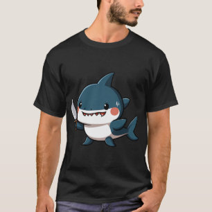 Schattige babyhaai – Klein maar chaotisch T-shirt