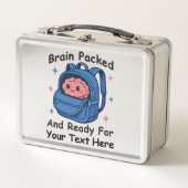 Schattige Back-to-School  "Brain Ready" (Voorkant)