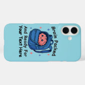 Schattige Back-to-School "Brain Ready" Case-Mate iPhone Case (Achterkant (horizontaal))