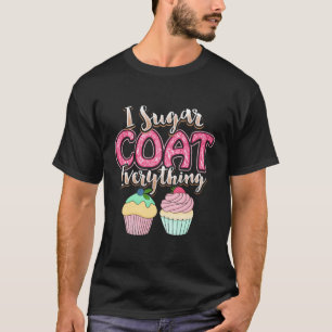 Schattige bakken hoodie ik suiker jas alles cupcak t-shirt