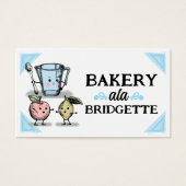 Schattige  bakkerij visitekaartje (Voorkant)