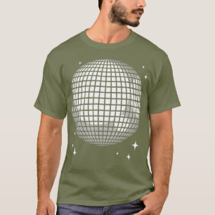 Schattige Ball Disco Funny Dancer Seventies Dance T-shirt
