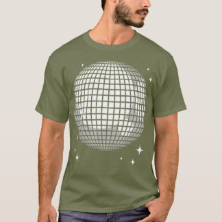 Schattige Ball Disco Funny Dancer Seventies Dance T-shirt