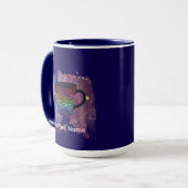 Schattige Barista Obsessief Koffiecafé Mok (Voorkant links)