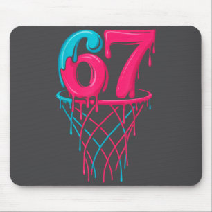Schattige Basketbal 67 6 7 Zeven Drip Zes Gen Alph Muismat