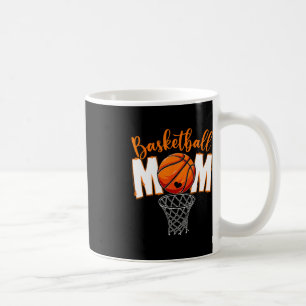 Schattige basketbal mam mama Moederdag van son dau Koffiemok