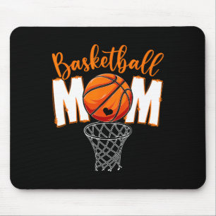 Schattige basketbal mam mama Moederdag van son dau Muismat
