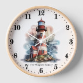 Schattige Beach vuurtoren liefhebbers naam toevoeg (Voorkant)