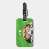 Schattige Beagle Bagagelabel (Voorkant verticaal)