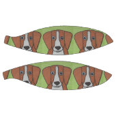 Schattige Beagle Basketbal (Panelen)