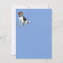 Schattige Beagle Mix Note Card