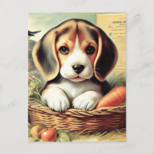  Schattige Beagle Puppy Briefkaart