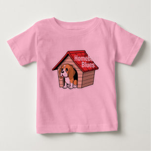 Schattige Beagle Puppy Hond Thuis Huis Cartoon Mas