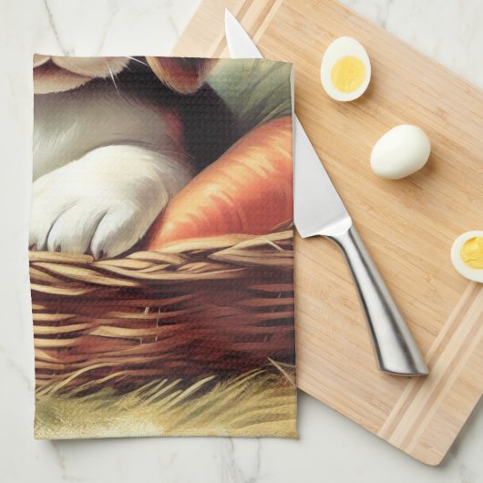 Schattige Beagle Puppy Theedoek (Quarter Fold)