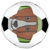 Schattige Beagle Voetbal (Gedraaid)