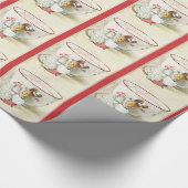Schattige Beatrix Potter Lady Mouse-inpakpapier Cadeaupapier (Hoek)