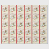 Schattige Beatrix Potter Lady Mouse-inpakpapier Cadeaupapier (Vlak)