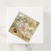 Schattige Beatrix Potter Peter en Vrienden Bedankjes Labels (In situ)