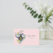 Schattige Bee en Rainbow Wash Visitekaartje (Staand voorkant)
