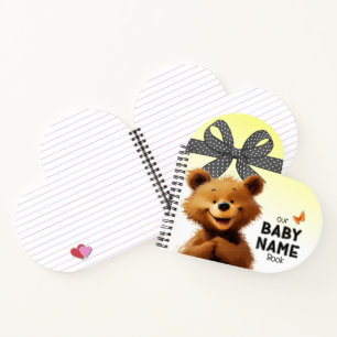 Schattige Beer Baby Naam Boek
