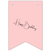 Schattige beer bunting banner (Tweede vlag)