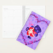 Schattige Beer hartplanner Planner (Display)