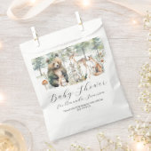 Schattige Beer Herten Eekhoorn Bos Dieren Baby sho Bedankzakje (Geknipt)