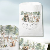 Schattige Beer Herten Eekhoorn Bos Dieren Baby sho Bedankzakje