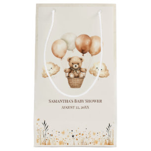 Schattige Beer Neutraal Baby shower Klein Cadeauzakje