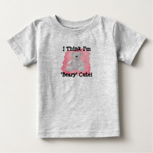 Schattige Beer Teddy Bear Baby T-shirt