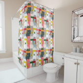 Schattige Beren Shower Curtain Douchegordijn (In situ)