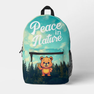 Schattige beren tas pack ontwerp