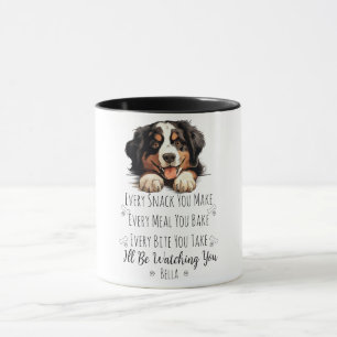 Schattige Bernese Berghond Grappige Op Maat Gemaak Mok