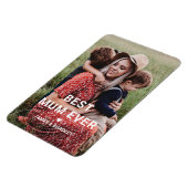 Schattige BESTE MAMA OOIT Hart Moederdag Foto Magneet (Linkerzijde)