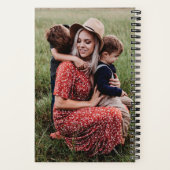 Schattige beste mama ooit hart Moederdag foto Notitieboek (Achterkant)