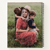 Schattige beste mama ooit hart Moederdag foto Notitieboek (Achterkant)