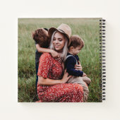 Schattige beste mama ooit hart Moederdag foto Notitieboek (Achterkant)